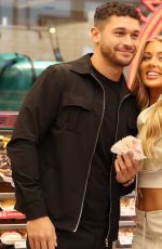 JESS GALE at PrettyLittleThing X Krispy Kreme Donuts at a London Krispy Kreme Store 03/13/2024