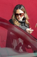 JESSICA ALBA Out for Lunch with Friends in West Hollywood 03/05/2024