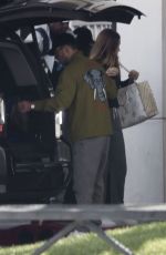 JESSICA BIEL and Justin Timberlake Jet Back to Los Angeles 03/25/2024