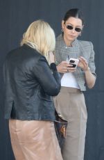 JESSICA BIEL at Chateau Marmont with a Friend in Los Angeles 03/27/2024