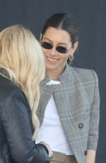 JESSICA BIEL at Chateau Marmont with a Friend in Los Angeles 03/27/2024