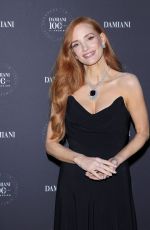 JESSICA CHASTAIN at Damiani Centenary Gala Dinner in Milan 03/14/2024