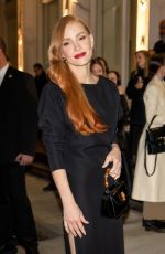 JESSICA CHASTAIN Night Out in New York 02/10/2024