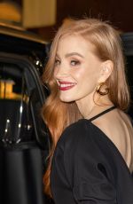 JESSICA CHASTAIN Night Out in New York 02/10/2024