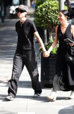JESSICA ORIGLIASSO and Alex Smith Arrives at Bills Double Bay in Sydney 03/24/2024