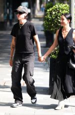 JESSICA ORIGLIASSO and Alex Smith Arrives at Bills Double Bay in Sydney 03/24/2024