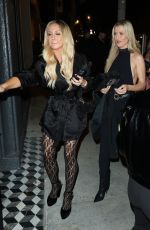 JOANNA KRUPA Night Out with Friends in Los Angeles 02/28/2024