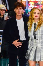 JOEY KING Arrives at Good Morning America in New York 03/28/2024