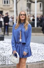 JOEY KING Arrives at Miu Miu FW24 Fashion Show in Paris 03/05/2024