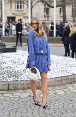 JOEY KING Arrives at Miu Miu FW24 Fashion Show in Paris 03/05/2024