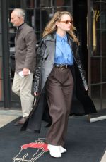 JOEY KING Leaves Bowery Hotel in New York 03/27/2024