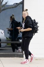 JOJO SIWA Arrives at Dance Practice in Los Angeles 03/29/2024