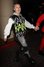 JOJO SIWA Arrives at GLAAD Media Awards at Beverly Hilton 03/14/2024
