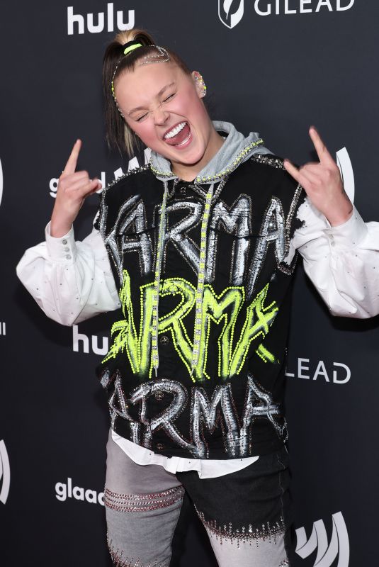JOJO SIWA at 35th Annual GLAAD Media Awards in Beverly Hills 03/14/2024