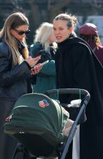 JOSEPHINE SKRIVER on a Stroller Stroll in New York 03/01/2024