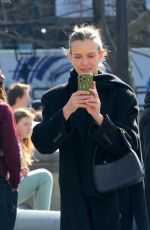 JOSEPHINE SKRIVER on a Stroller Stroll in New York 03/01/2024