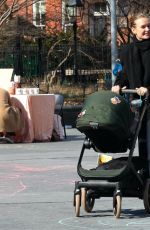 JOSEPHINE SKRIVER on a Stroller Stroll in New York 03/01/2024
