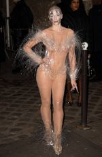 JULIA FOX at Mugler Womenswear Fall/Winter 2024-2025 Show at Paris Fashion Week 03/03/2024