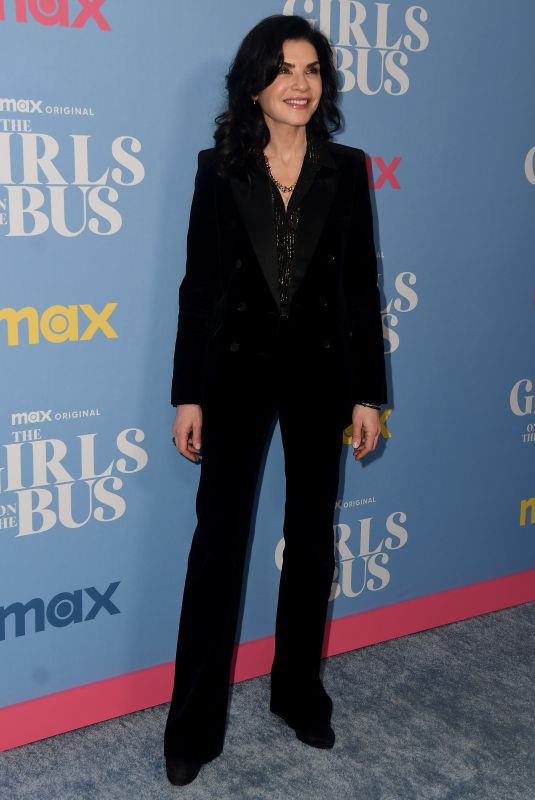 JULIANNA MARGUILES at The Girls on the Bus TV Series Premiere in New York 03/12/2024