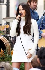 KACEY MUSGRAVES Performs at Today Show in New York 03/15/2024