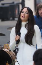 KACEY MUSGRAVES Performs at Today Show in New York 03/15/2024