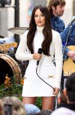 KACEY MUSGRAVES Performs at Today Show in New York 03/15/2024