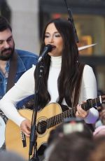 KACEY MUSGRAVES Performs at Today Show in New York 03/15/2024