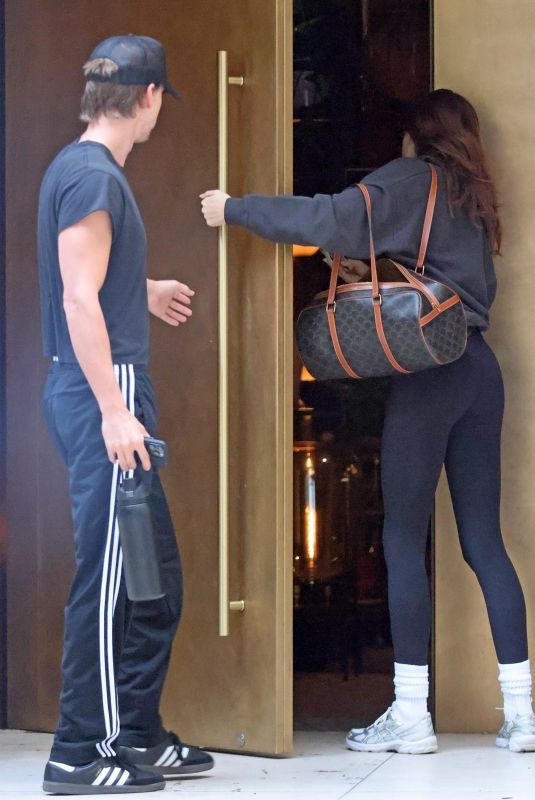 KAIA GERBER and Austin Butler at a Workout Session at a Hollywood Gym 03/14/2024