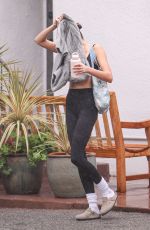 KAIA GERBER Arrives for Her Pilates Class in Brentwood 03/02/2024