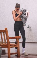 KAIA GERBER Arrives for Her Pilates Class in Brentwood 03/02/2024