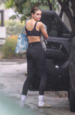 KAIA GERBER Leaves Pilates Class in Brentwood 03/02/2024