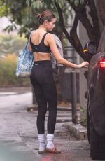 KAIA GERBER Leaves Pilates Class in Brentwood 03/02/2024