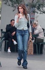 KAIA GERBER Out for Smoothie at Erewhon in Los Angeles 03/05/2024