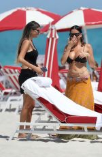 KARINA JELINEK and FLORENCIA PARISE in Bikini on Miami Beach 03/13/2024