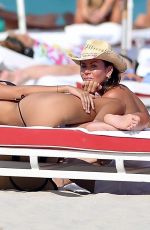 KARINA JELINEK and FLORENCIA PARISE in Bikini on Miami Beach 03/13/2024