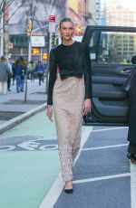 KARLIE KLOSS Out and About in New York 03/12/2024