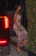 KARRUECHE TRAN Arrives at Jay-Z and Beyonce