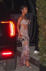 KARRUECHE TRAN Arrives at Jay-Z and Beyonce