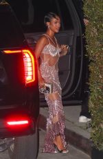 KARRUECHE TRAN Arrives at Jay-Z and Beyonce