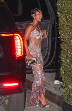 KARRUECHE TRAN Arrives at Jay-Z and Beyonce
