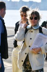 KATE CAPSHAW Arrives at a Heliport in New York 03/16/2024