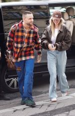 KATE CASSIDY Arrives at Hotel La Reserve in Paris 03/01/2024