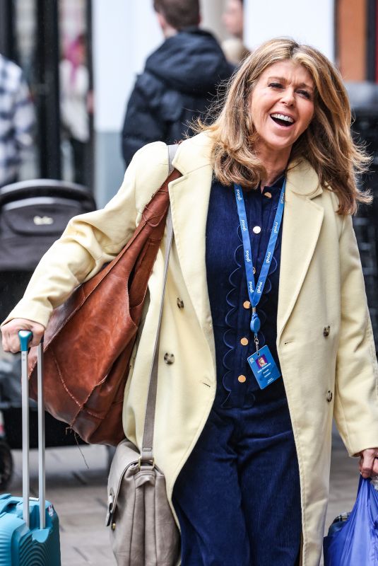 KATE GARRAWAY Arrives at Her Smooth FM Show in London 03/22/2024