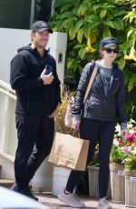 KATHERINE SCHWARZENEGGER and Chris Pratt Out for Flower Shopping in Santa Monica 03/29/2024