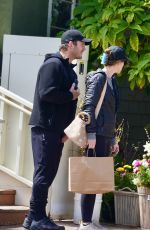 KATHERINE SCHWARZENEGGER and Chris Pratt Out for Flower Shopping in Santa Monica 03/29/2024