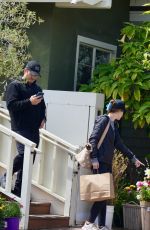 KATHERINE SCHWARZENEGGER and Chris Pratt Out for Flower Shopping in Santa Monica 03/29/2024