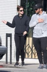 KATHERINE SCHWARZENEGGER and Chris Pratt Out in Los Angeles 03/22/2024