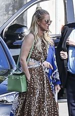 KATHY and NICKY HILTON Arrives at a Oscar House Party in Beverly Hills 03/09/2024