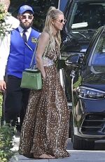 KATHY and NICKY HILTON Arrives at a Oscar House Party in Beverly Hills 03/09/2024