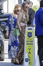 KATHY and NICKY HILTON Arrives at a Oscar House Party in Beverly Hills 03/09/2024